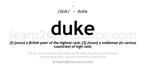duke it out definition